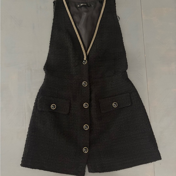 Zara Basics Black Dress - Picture 7 of 7